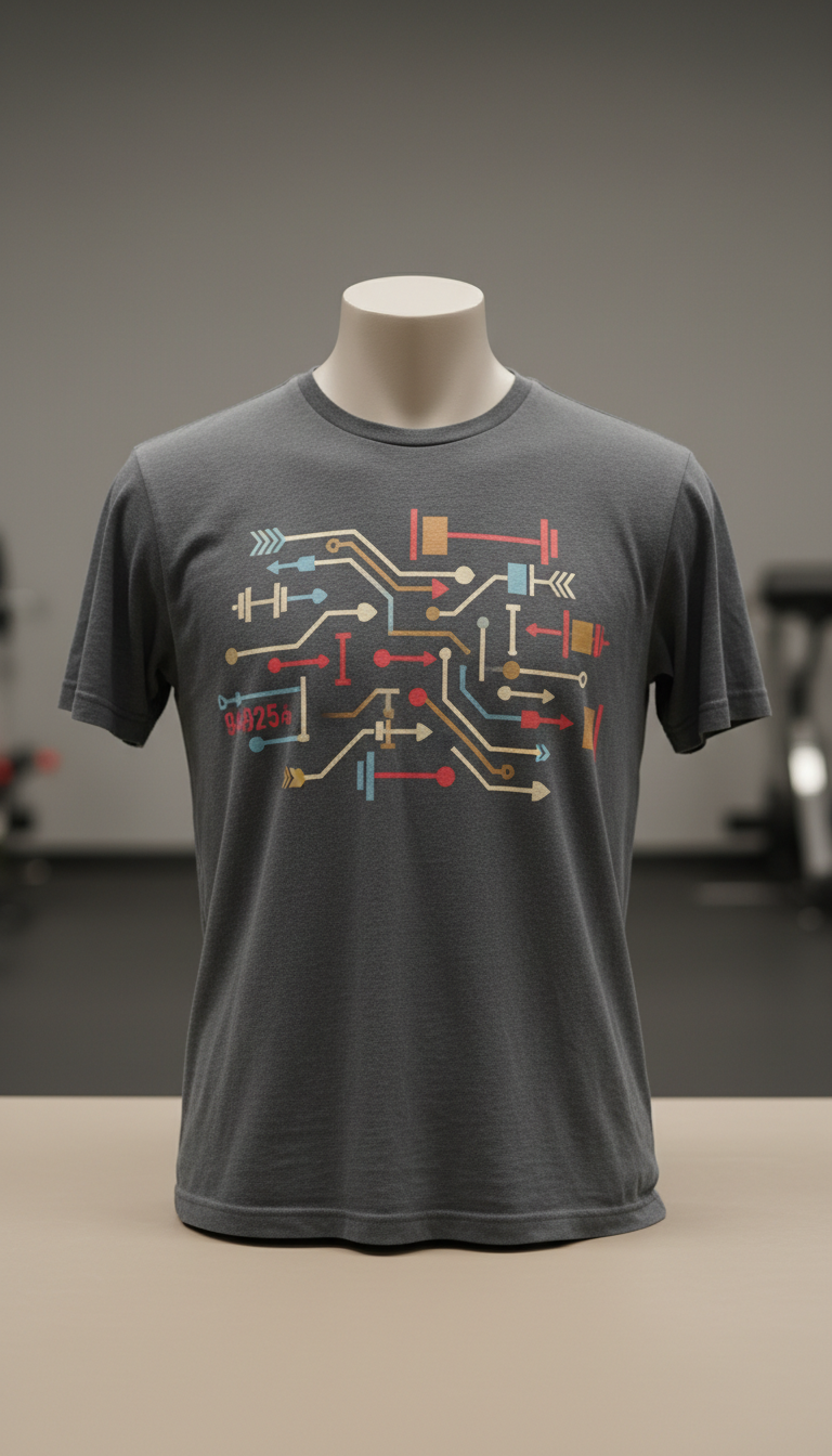 Hyrox Circuit Print T-shirt
